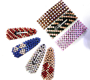 Зажим для волос СТРАЗЫ Зажим для волос СТРАЗЫ